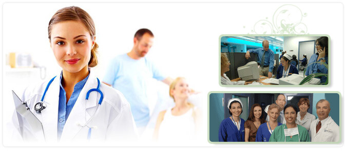 Three pictures with the staff at the Costa Rica Center for Plastic Surgery